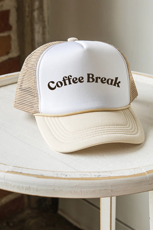 Coffee Break Trucker Hat