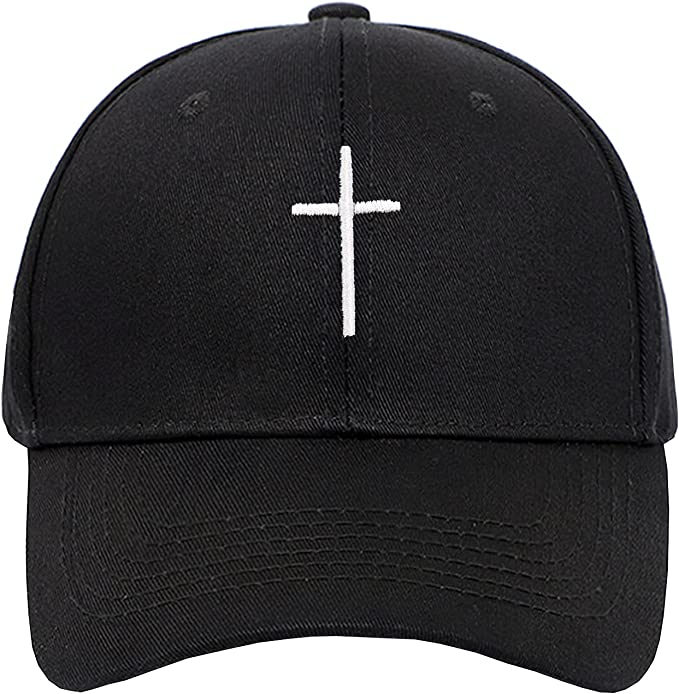 Cross Embroidered Baseball Hat