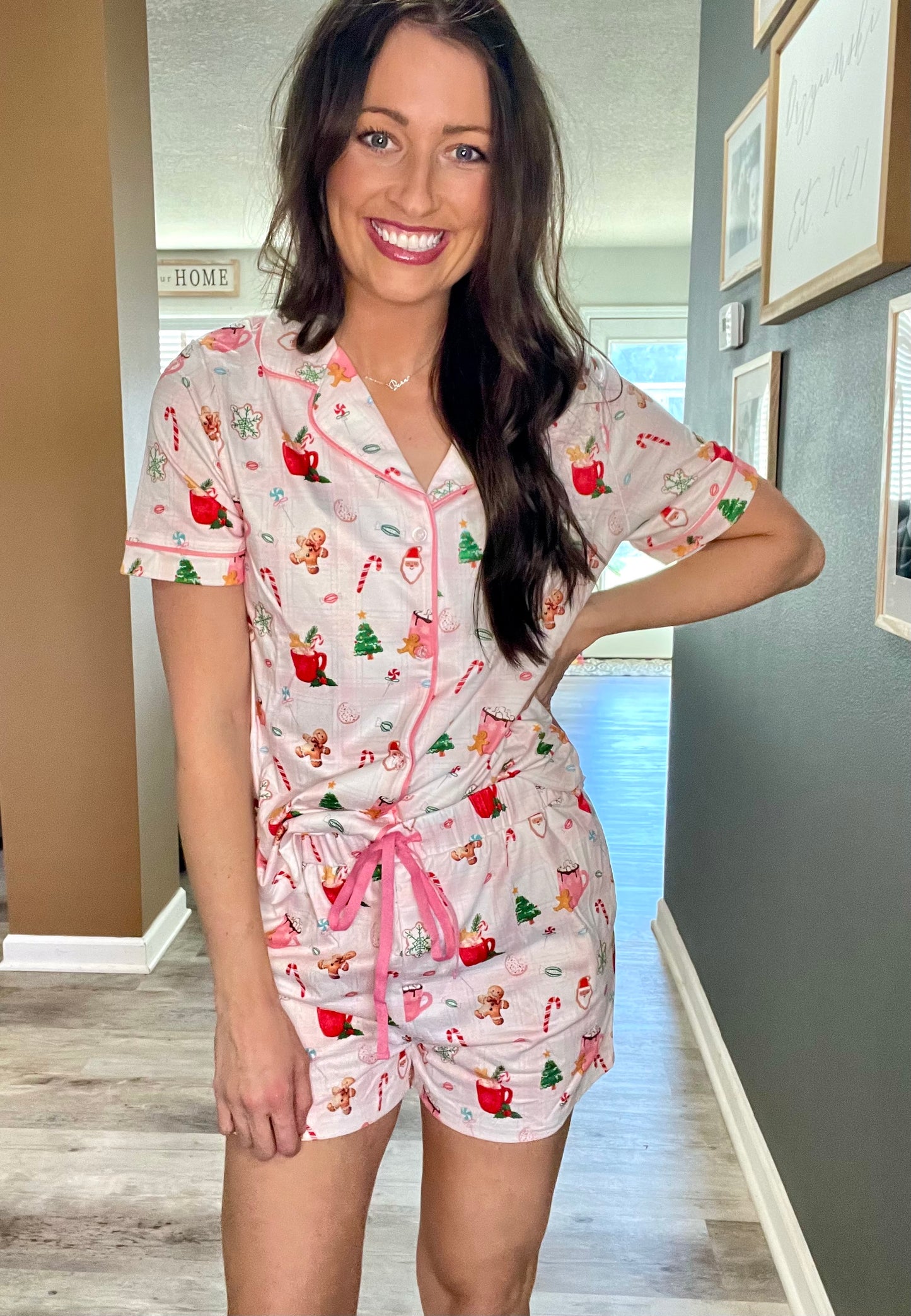 Christmas Spirt Two-Piece Pajama Set