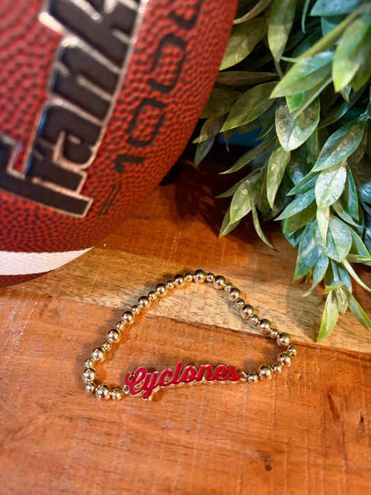 IOWA STATE Cyclones Autograph Enamel Stretch Bracelet