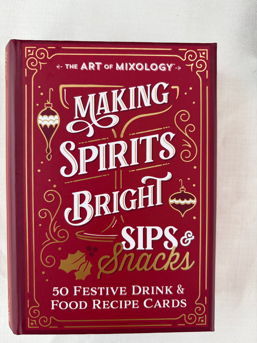 Making Spirits Bright Sips & Snacks- 50 cards