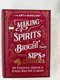 Making Spirits Bright Sips & Snacks- 50 cards