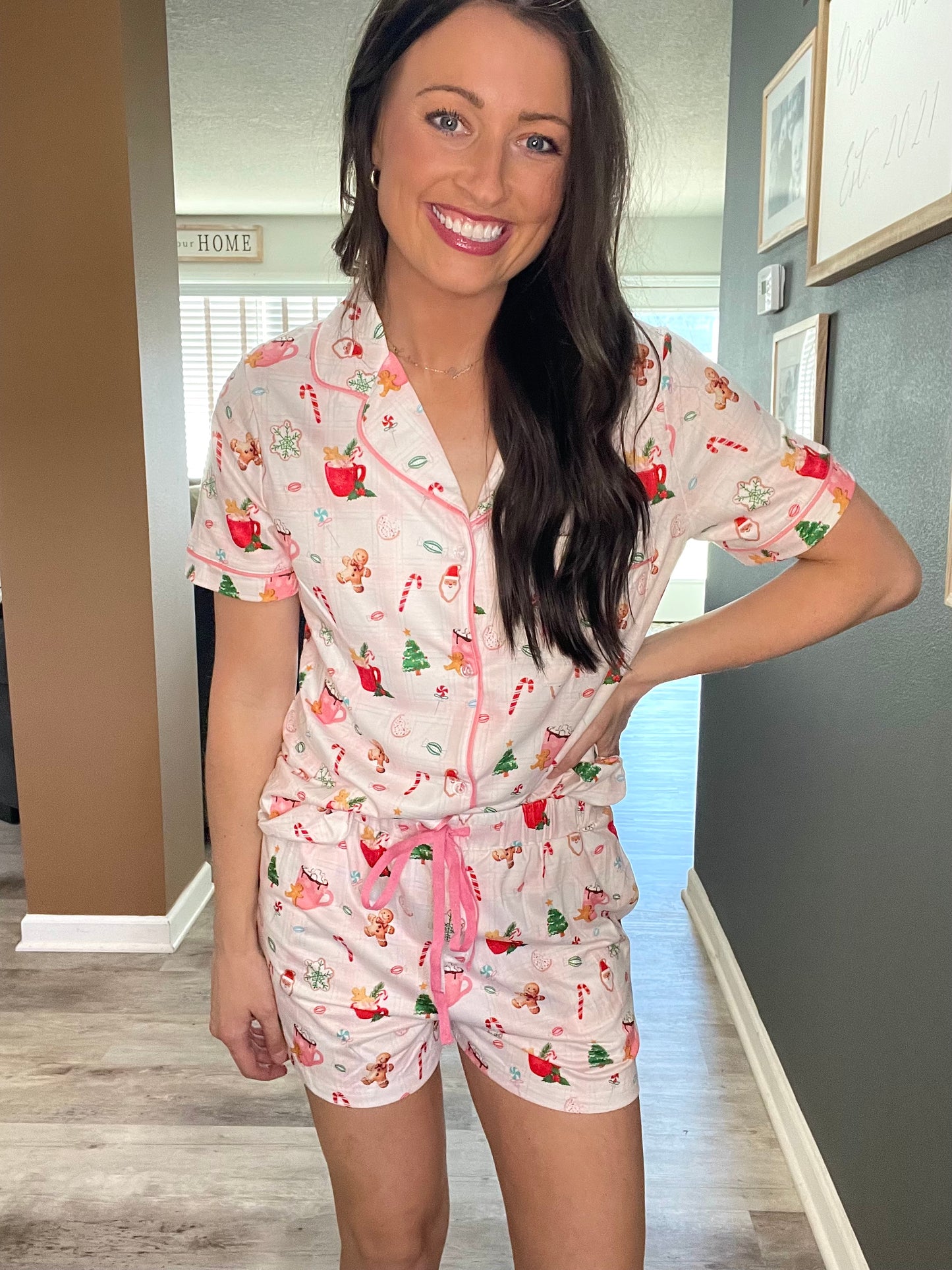 Christmas Spirt Two-Piece Pajama Set