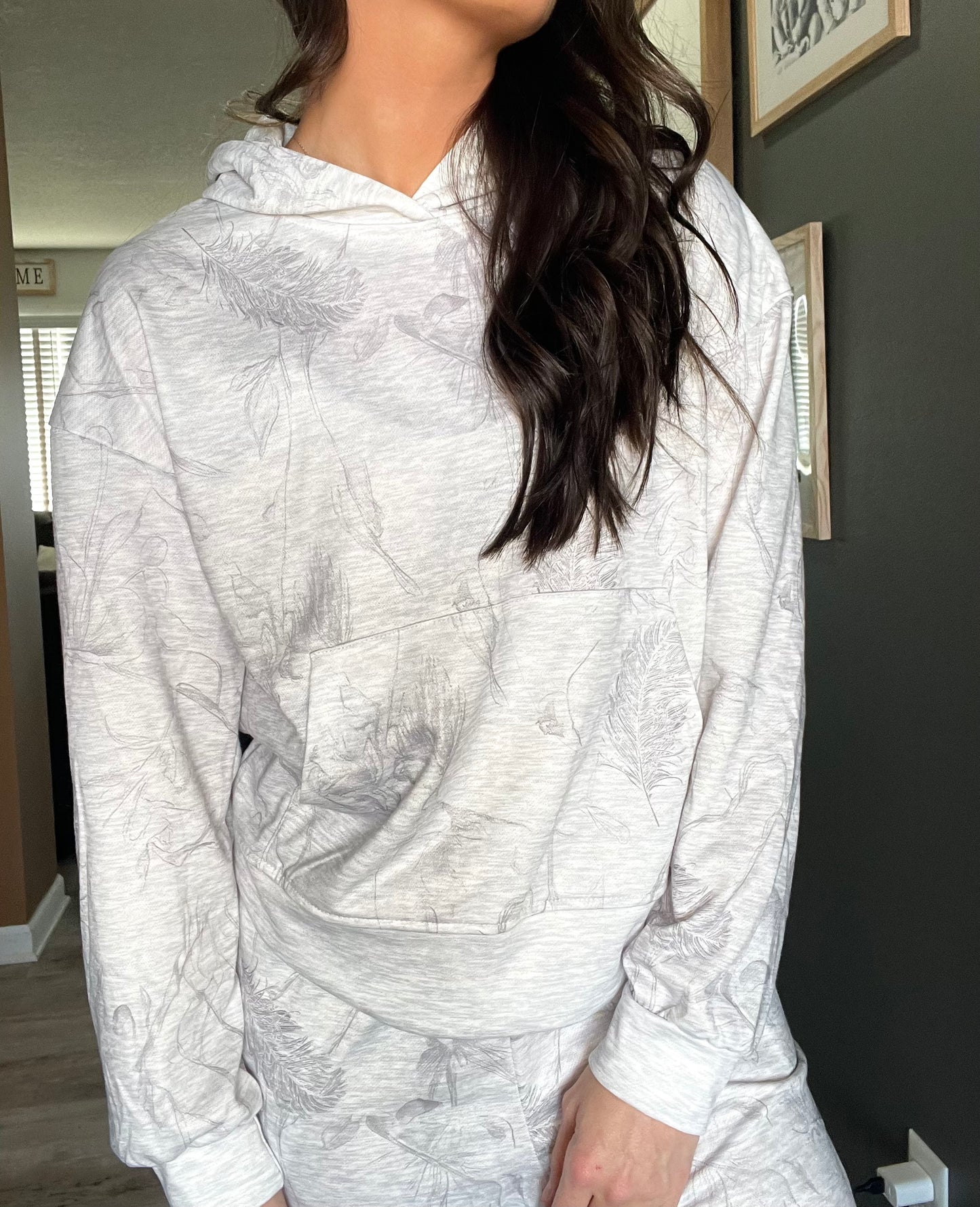 Leafy Hoodie Sweat Set