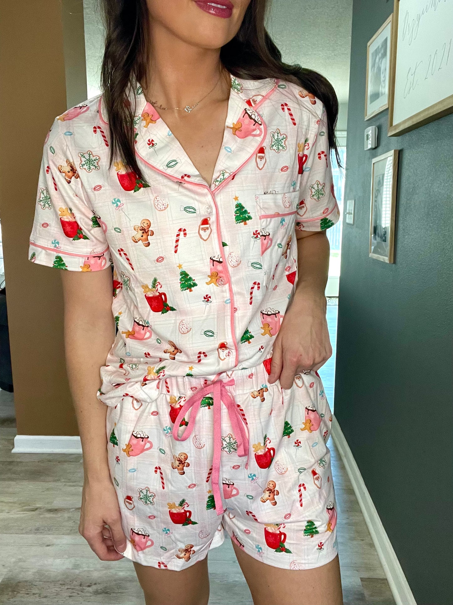 Christmas Spirt Two-Piece Pajama Set