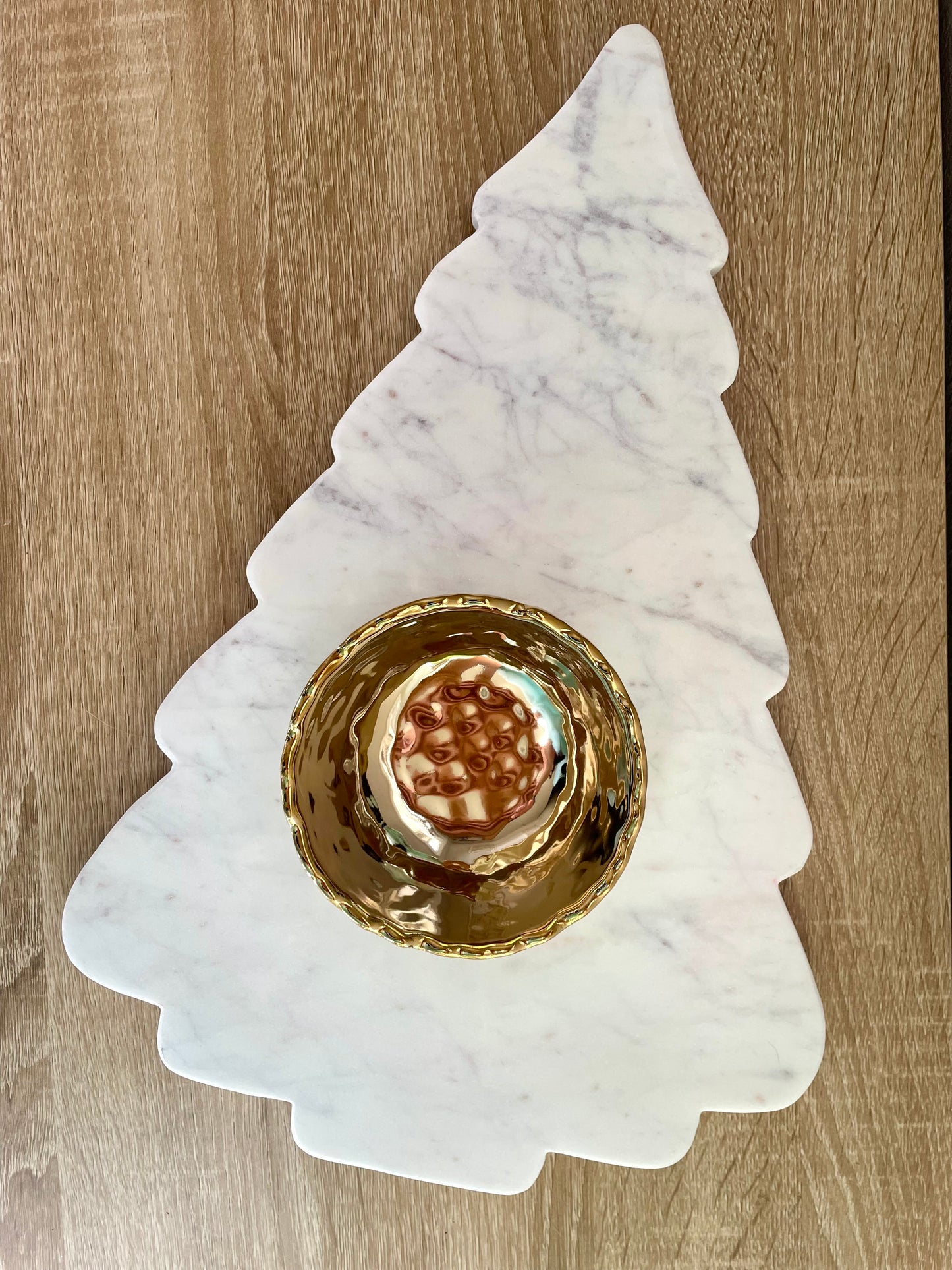 Single Mini Gold Serving Bowls