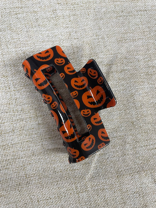 Pumpkin Claw Clip