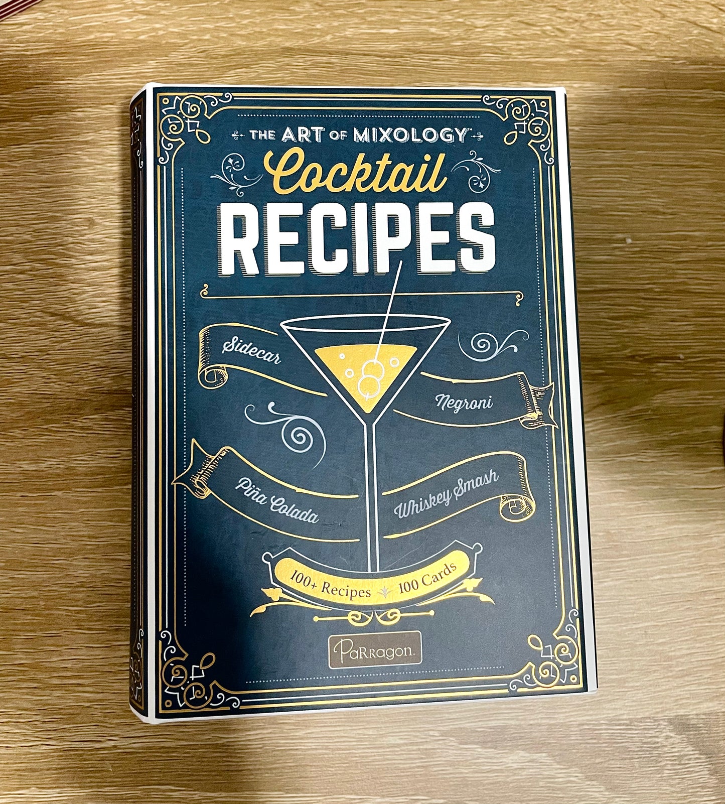 Single Pack Cocktail Recipes Card Book