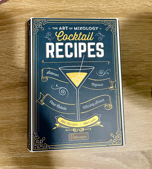 Single Pack Cocktail Recipes Card Book