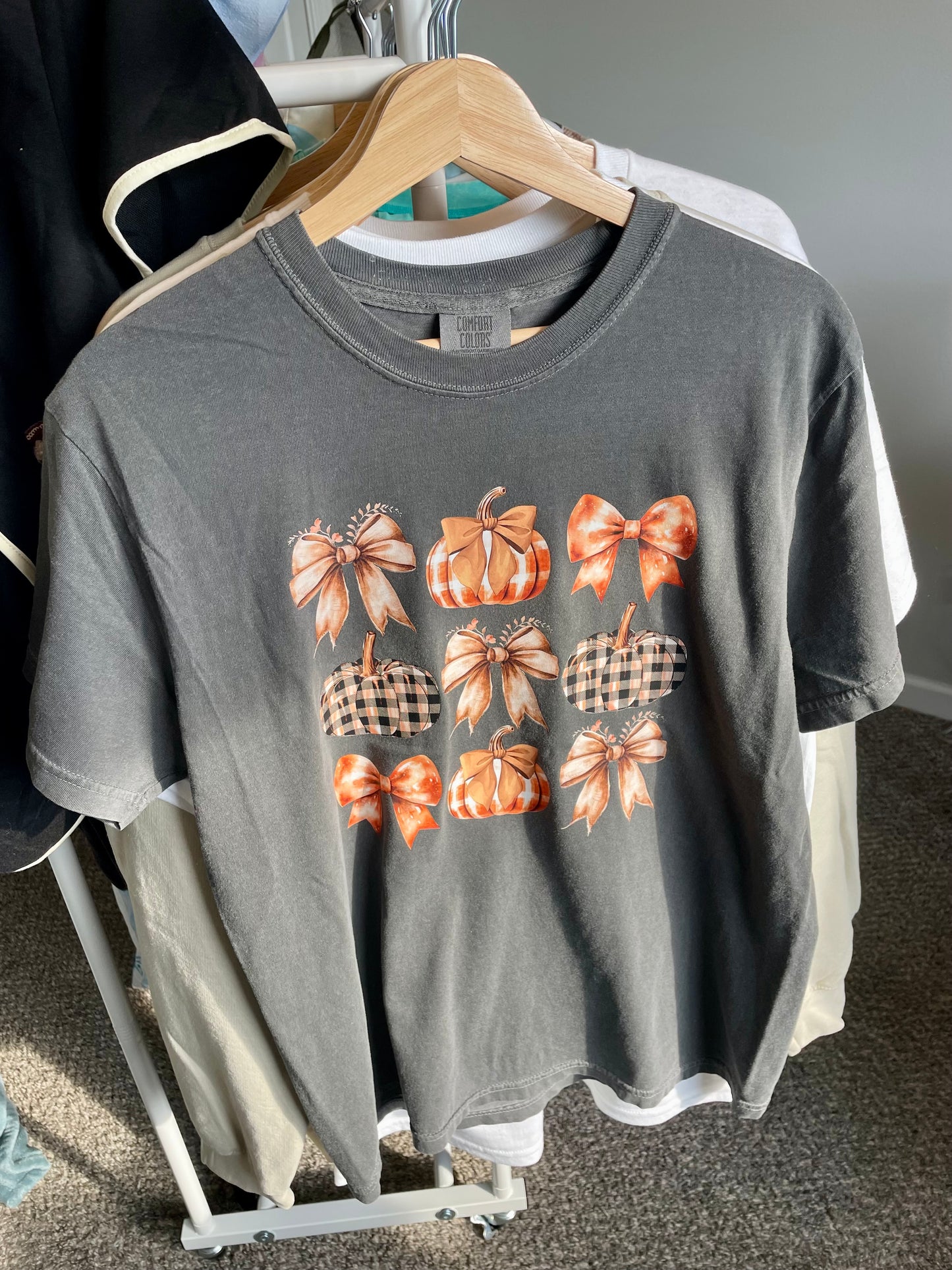 Pumpkin & Bows Graphic Tee