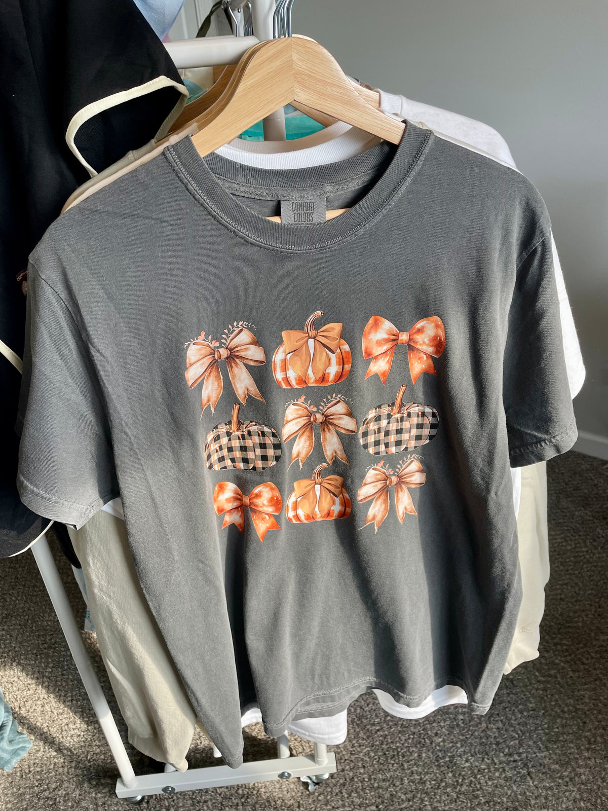 Pumpkin & Bows Graphic Tee