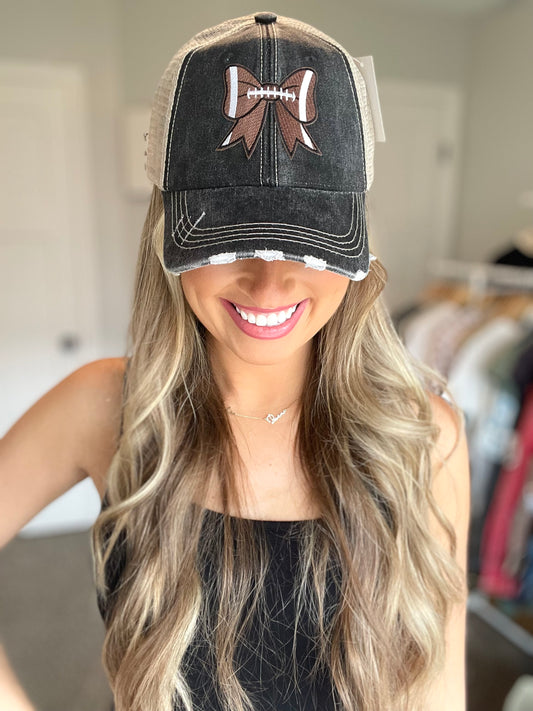 Vintage Style Football Hat