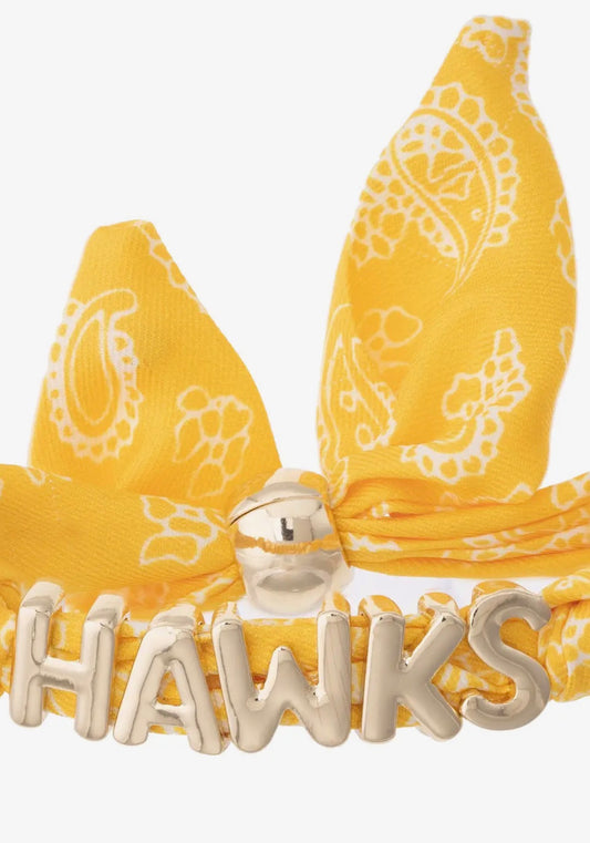 IOWA Hawkeyes Bandana Slider Bracelet