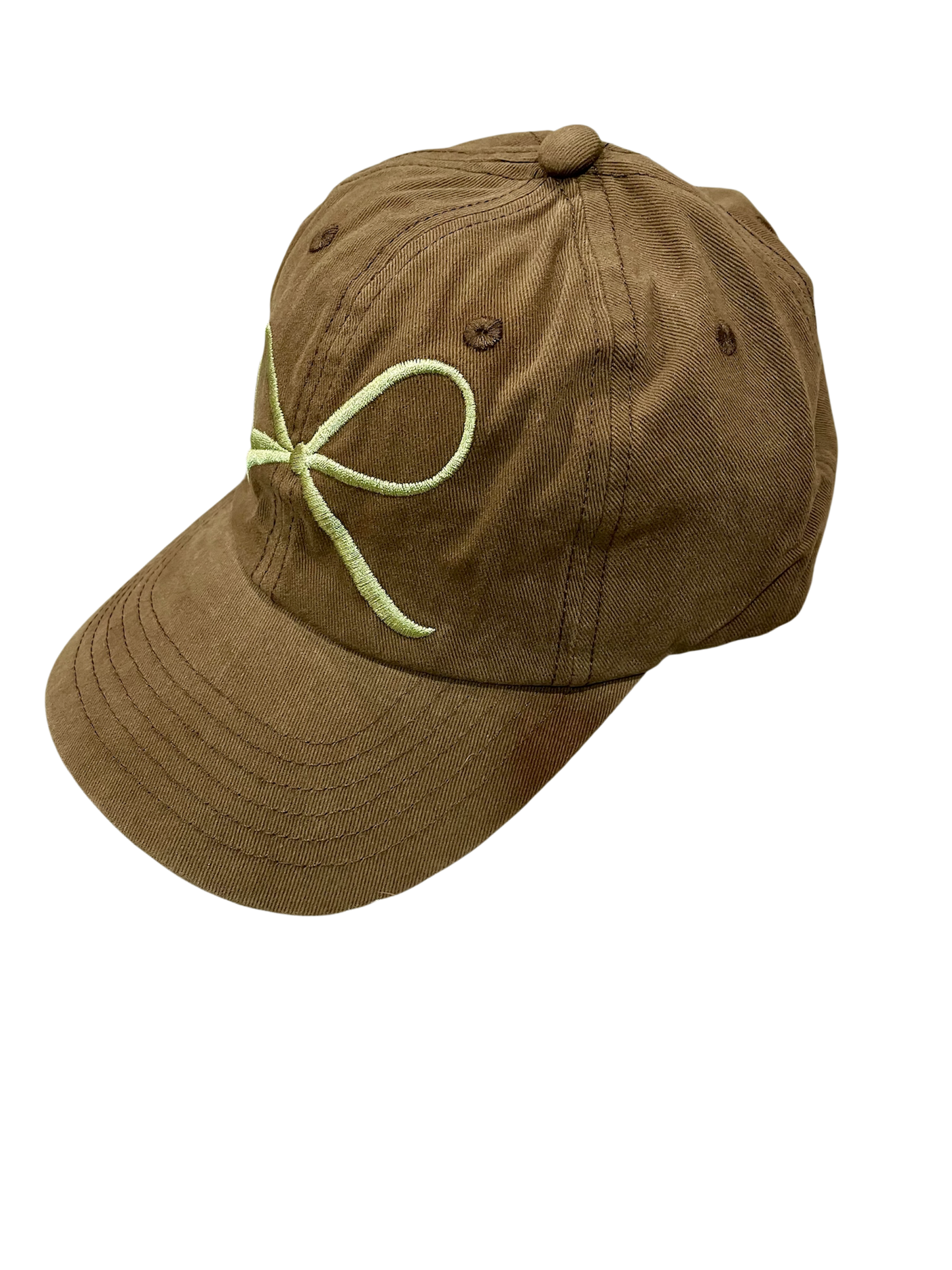 Embroidery Bow Baseball Hat