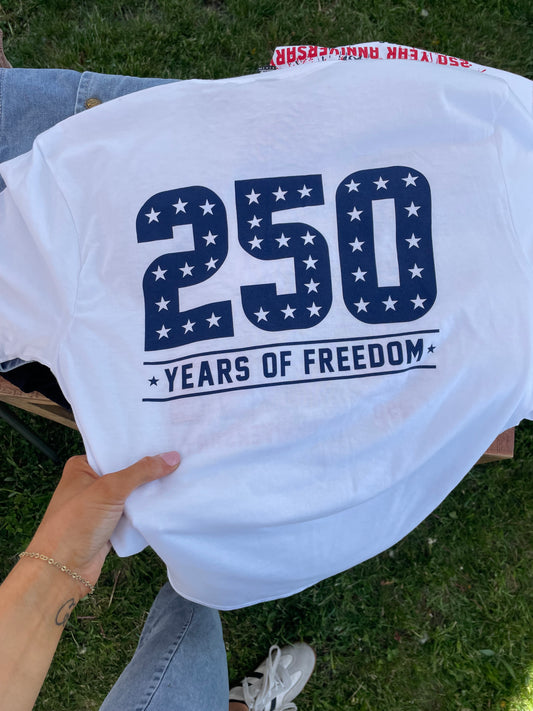 250th Anniversary Fourth of July Tee Shirt