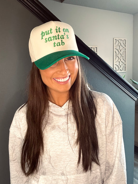 Put it on Santa’s tab Hat