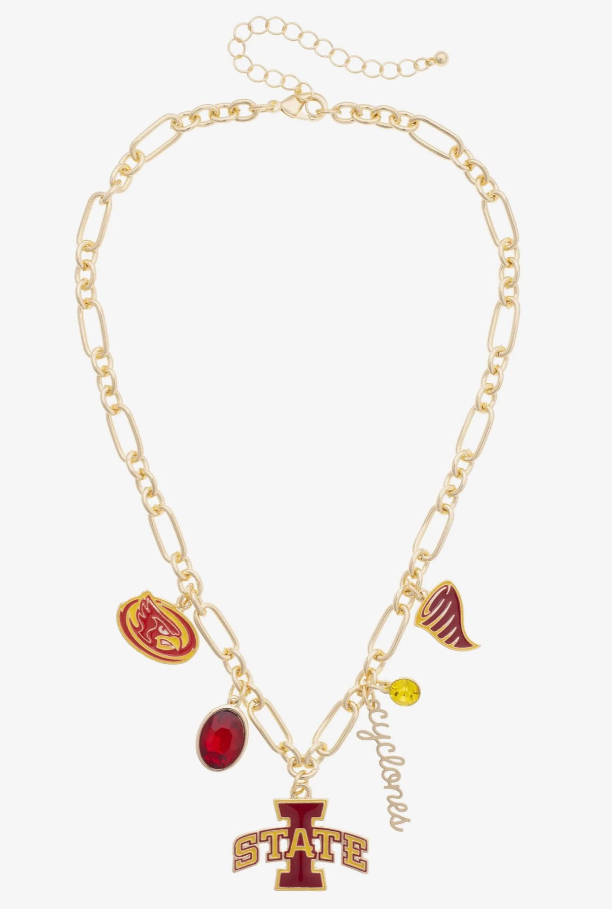 IOWA STATE Cyclones Gameday Charm Necklace