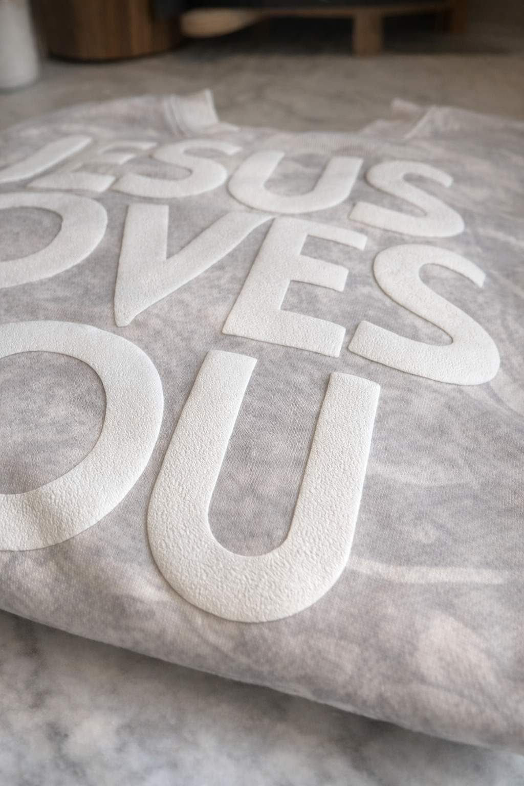 Jesus Loves You Camo Crewneck