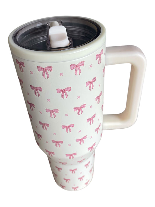 40oz Spill-Free Stainless Steel Vaccuum Tumbler