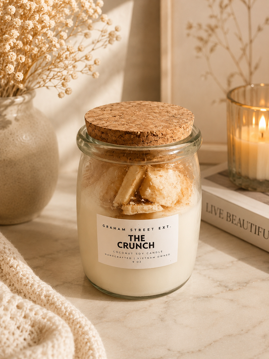 The Cinnamon Crunch 8oz Soy Wax Candle