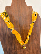 Football Charm Bandana Necklace