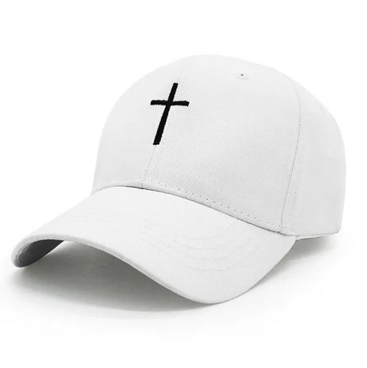 Cross Embroidered Baseball Hat