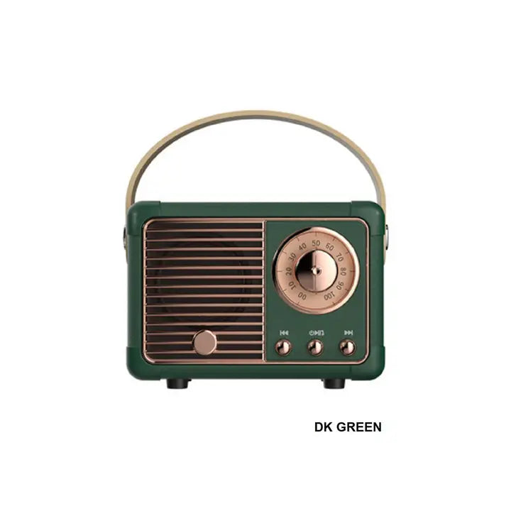 Retro Mini Wireless Bluetooth Speaker (multiple colors available)