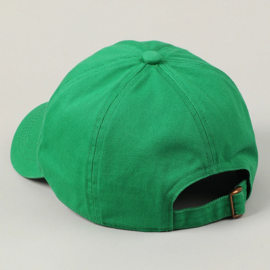 Unisex Lucky Baseball Hat- green