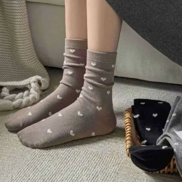 Sweatheart Crew Socks